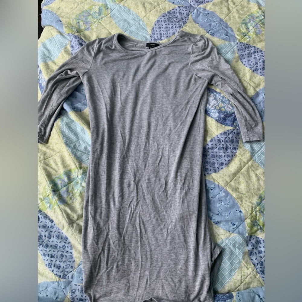 Grey Mini Dress